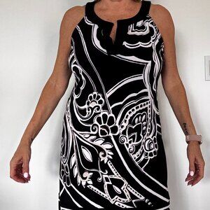 White House Black Market Floral Print Sheath